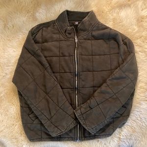 Free People Dolman Quilted Jacket | Color: Military